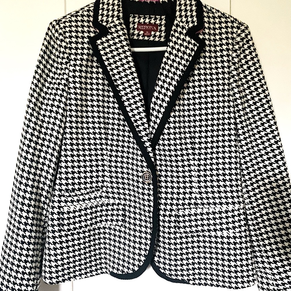 Houndstooth Blazer